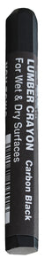 Dottie DCBLK3P Black Lumber Marking Crayons Dottie DCBLK3P