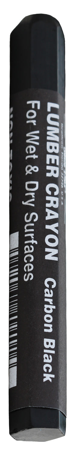 Dottie DCBLK3P Black Lumber Marking Crayons Dottie DCBLK3P
