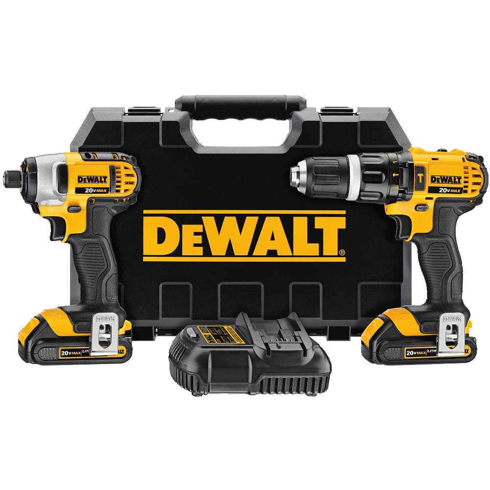DEWALT DCK285C2 20V Max Cordless Tool Kit DEWALT DCK285C2