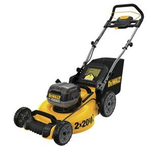 DEWALT DCMW220P2 2X 20V MAX* 3-IN-1 Cordless Lawn Mower DEWALT DCMW220P2