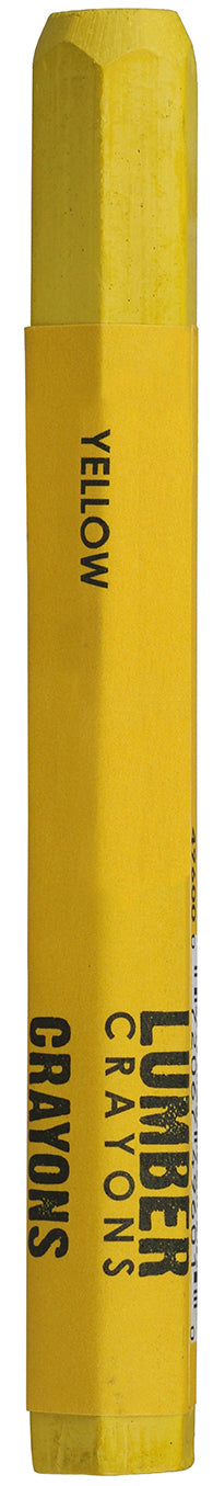 Dottie DCY3P Yellow Lumber Marking Crayons Dottie DCY3P