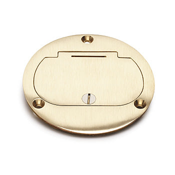 Lew DFB-1 Hinged Cover for Duplex, Brass Lew DFB-1