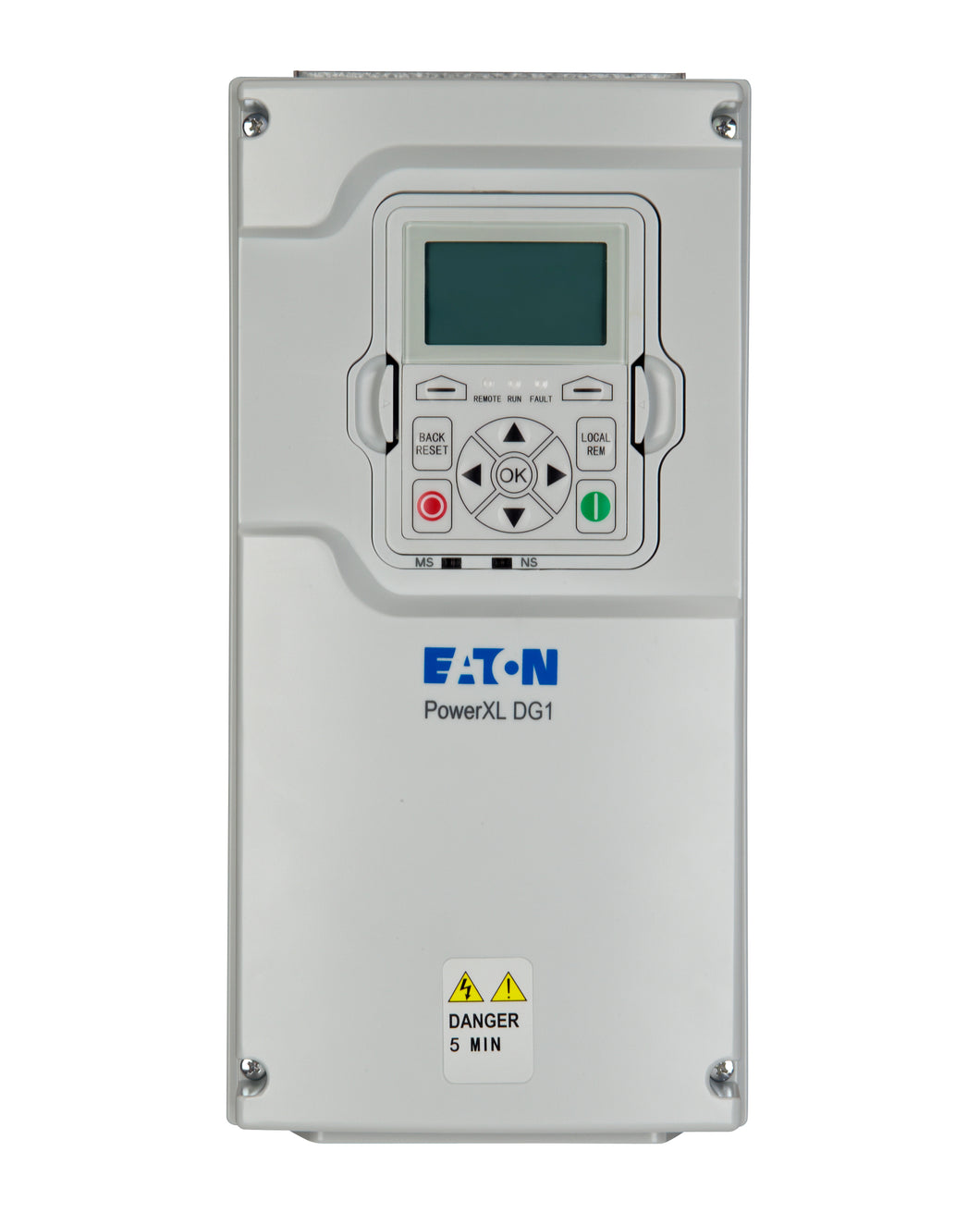 Eaton DG1-347D6FB-C21C  5Hp, 0Hp PowerXL DG-1, VFD, N1	 Eaton DG1-347D6FB-C21C