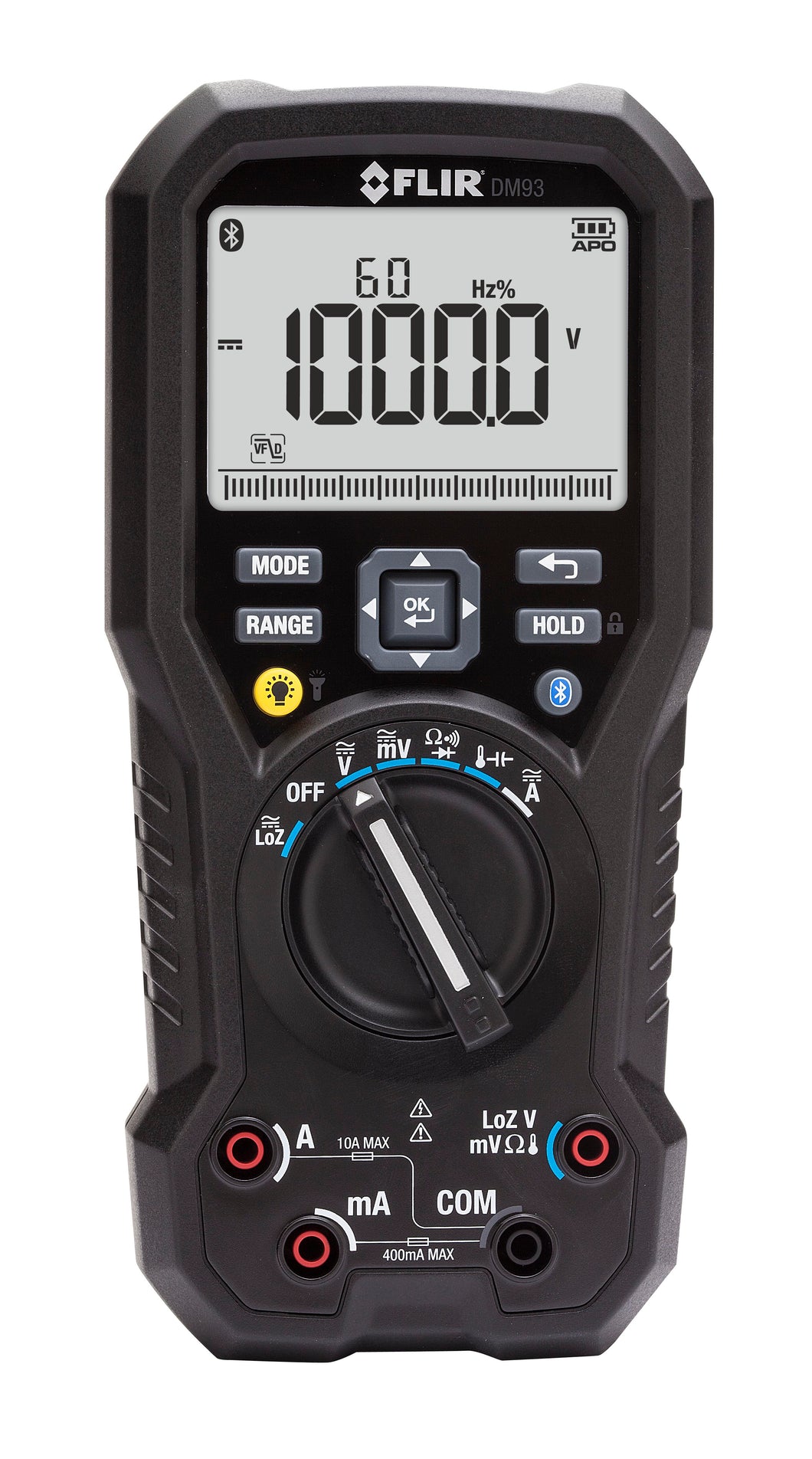 FLIR DM92 Multimeter, Industrial, True RMS FLIR DM92