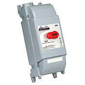 Leviton DS60-FAX Disconnect Switch, Fused, 60A, 3P, 600VAC, IP67, Watertight Leviton DS60-FAX