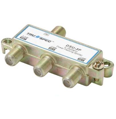 Pico Digital DSU-3P 3-Way Horizontal Power Pass Splitter - 1 GHz Pico Digital DSU-3P
