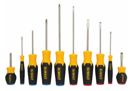 DEWALT DWHT62513 Screwdriver Set, 10-Piece DEWALT DWHT62513