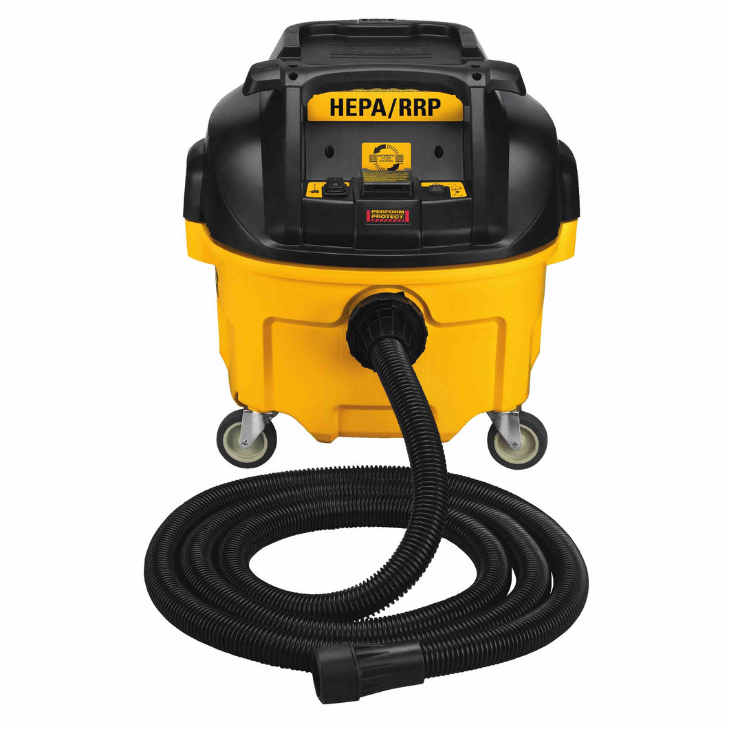 DEWALT DWV010 Wet/Dry HEPA/RRP Dust Extractor, 8 Gallon DEWALT DWV010