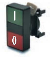 Eaton E22DB1A21 Double Pushbutton, E22 Eaton E22DB1A21