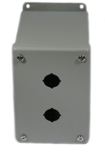 nVent Hoffman E2PBXM Enclosure, Pilot Device, Extra Deep, 22.5mm, 2 Hole, Type 12/13 nVent Hoffman E2PBXM