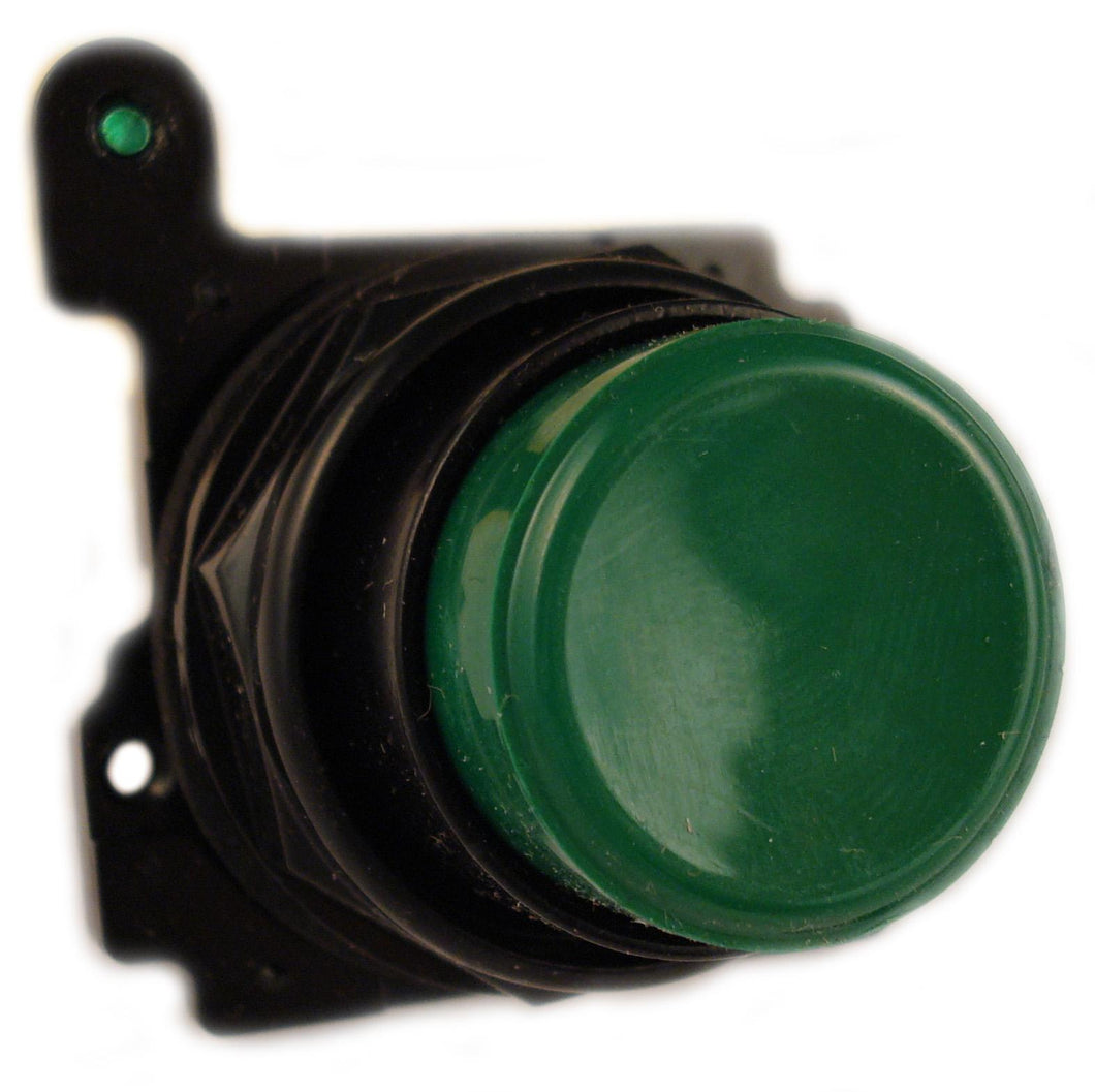 Eaton E34EB3 30mm Corrosion Resistant Pushbutton, Green Eaton E34EB3