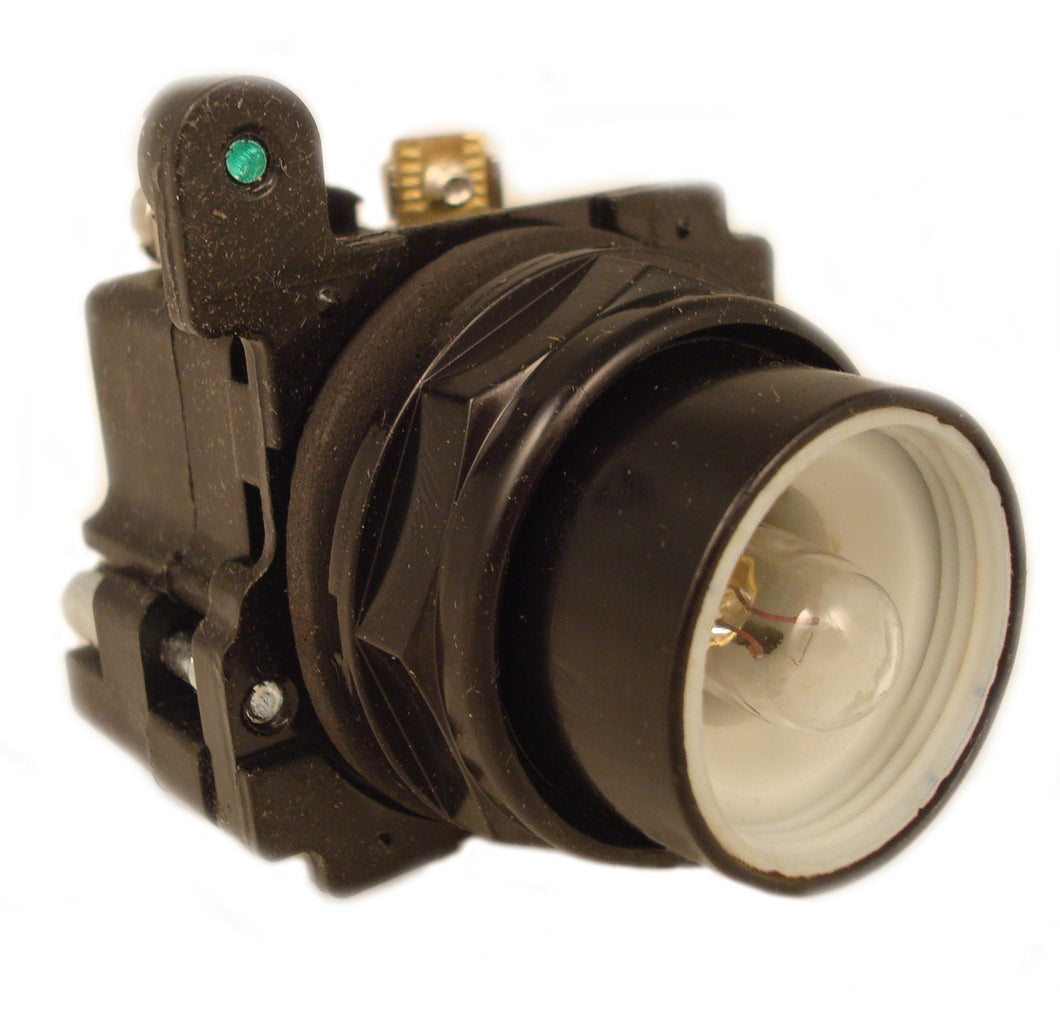 Eaton E34XB120 30mm Corrosion Resistant Pushbutton, No Lens Eaton E34XB120