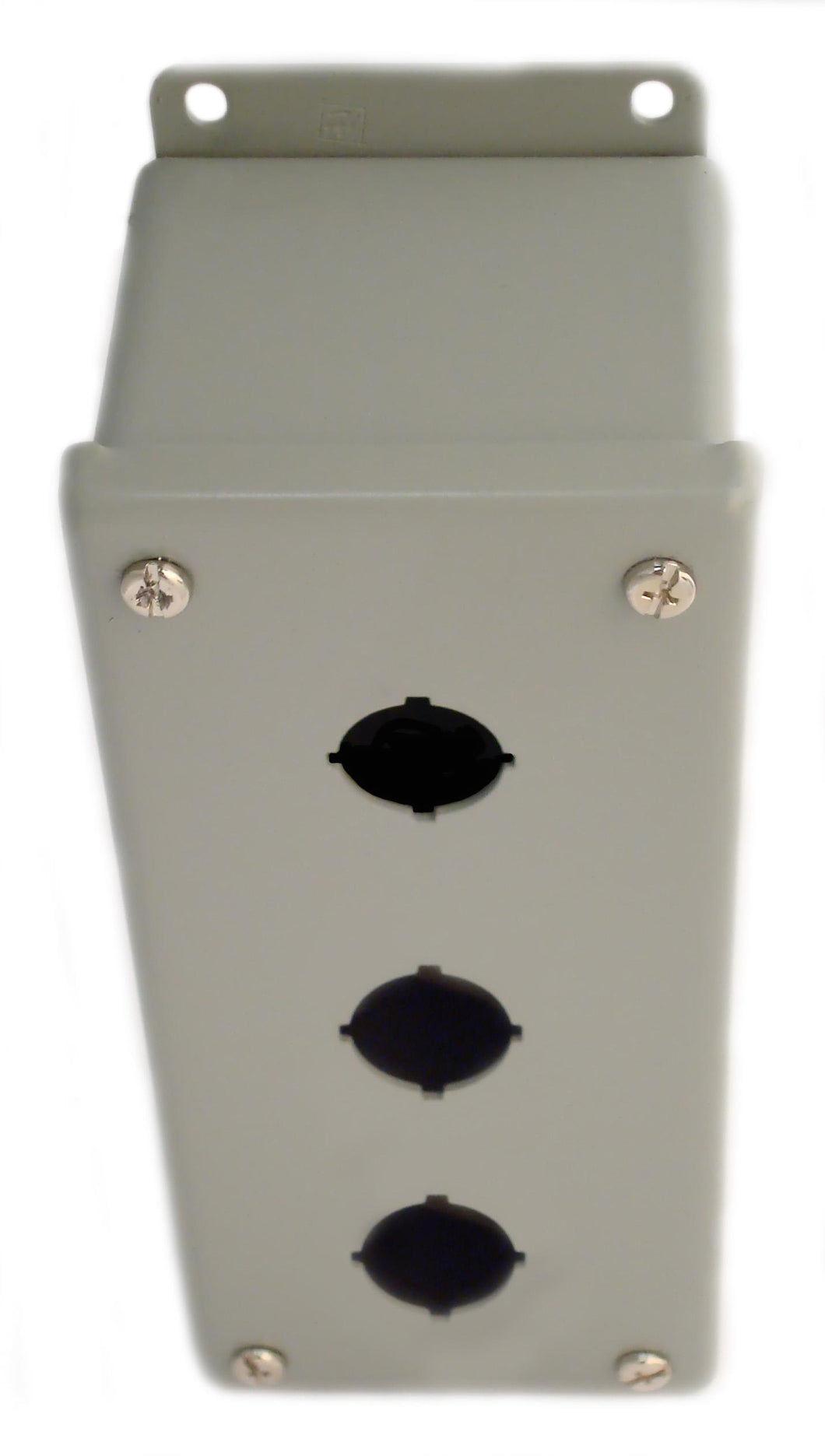 nVent Hoffman E3PBG Enclosure, Pilot Device, 22.5 mm, 3 Hole, Steel, Type 12/13 nVent Hoffman E3PBG