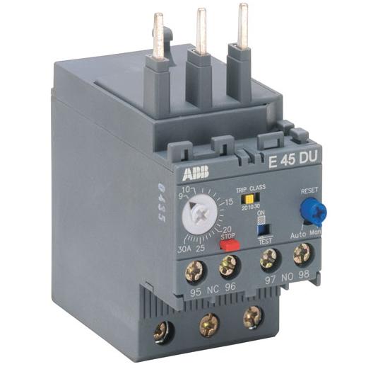 ABB E45DU45 15 - 45 Amp, Electronic Overload Relay ABB E45DU45