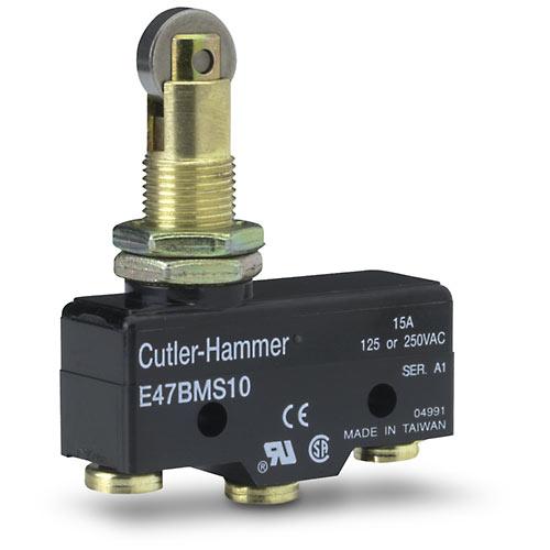 Eaton E47BMS10 Limit Switch, Compact Precision, Plunger Eaton E47BMS10