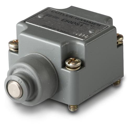 Eaton E50DS1 Limit Switch Operating Head, Side Pushbutton, Plugs Into Body Eaton E50DS1