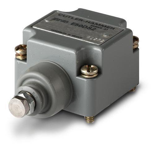 Eaton E50DS2 Limit Switch Operating Head, Side Pushbutton, Plugs Into Body Eaton E50DS2
