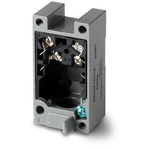 Eaton E50RA Limit Switch Receptacle, 1P, 600VAC Rated, Heavy Duty, (E50) Eaton E50RA