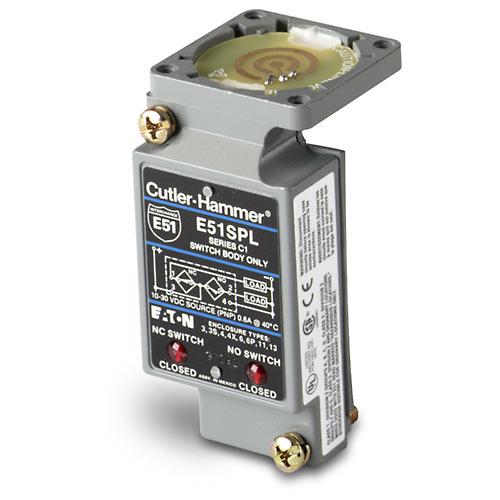 Eaton E51SNL Sensor Body, Photoelectric , Limit Switch Style, 120VAC, E51 Series Eaton E51SNL