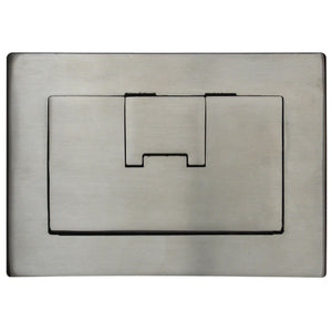 Carlon E9762SS Two Gang Rectangular Floor Box Cover, Stainless Steel Carlon E9762SS