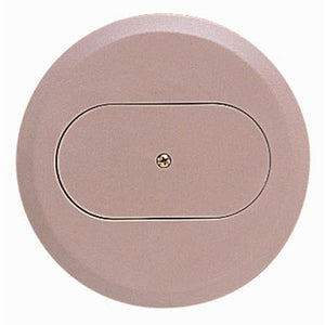 Carlon E97DST Round Cover, Diameter: 5", Type: Removable Duplex, Non-Metallic Carlon E97DST