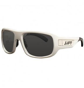 Lift Safety EBD-10WP White Protective UV & UVB - Large, Polarized Lift Safety EBD-10WP