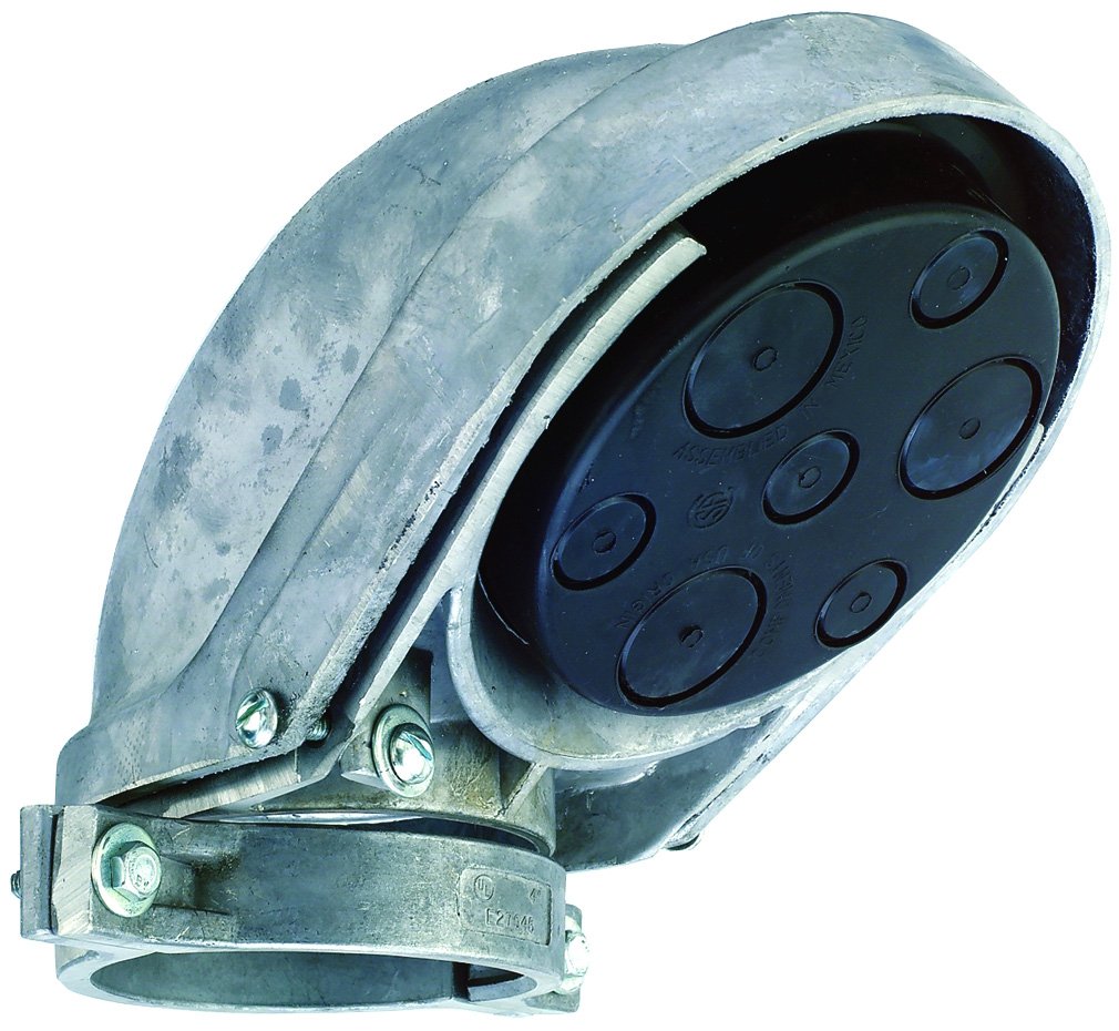 EC250 Service Entrance Cap, Clamp-On, Conduit Size: 2-1/2