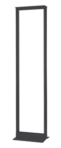 nVent Hoffman EDR19FM45U Open Frame Rack, Floor Mount, 2 Post, 19"W, 45RMU, 3" Column, 7'H nVent Hoffman EDR19FM45U