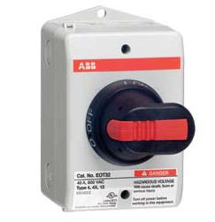 ABB EOT45U3P4-P Non-Fused Disconnect, 60 Amp, 3-Pole ABB EOT45U3P4-P