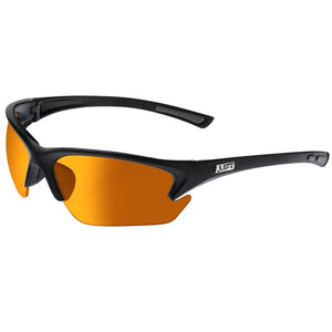Lift Safety EQT-12KA Qwest Protective Half Frame - Black, Amber Lift Safety EQT-12KA