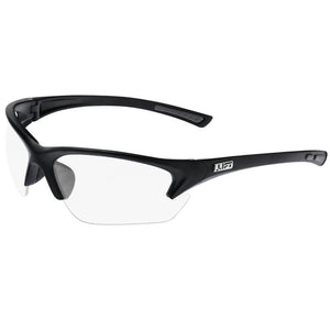 Lift Safety EQT-12KC Qwest Protective Half Frame - Black, Clear Lift Safety EQT-12KC