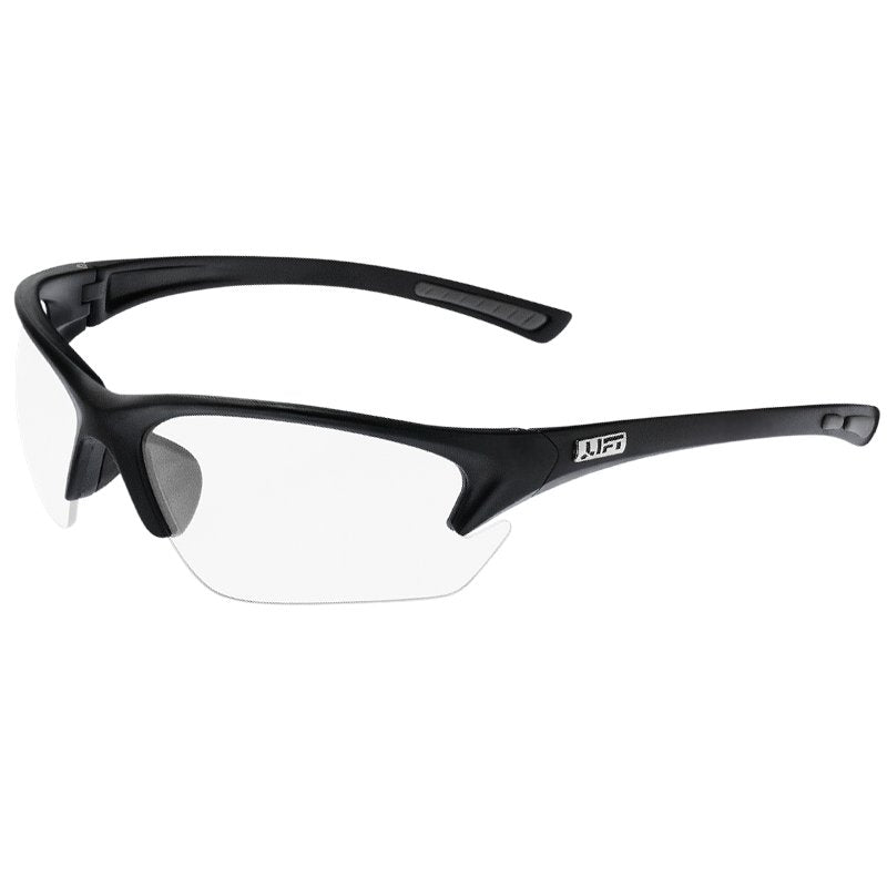 Lift Safety EQT-12KC Qwest Protective Half Frame - Black, Clear Lift Safety EQT-12KC