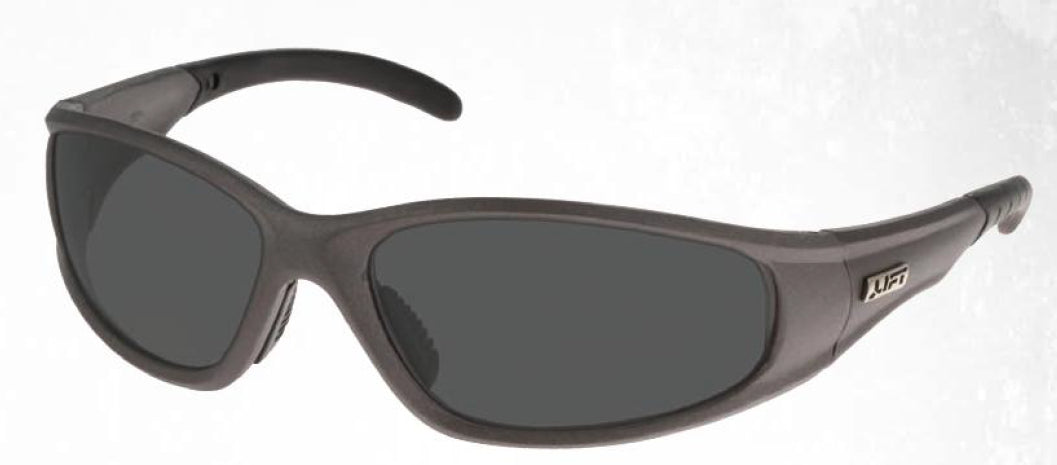 Lift Safety ESR-12KST Strobe Safety Glasses, Black/Smoke Lift Safety ESR-12KST
