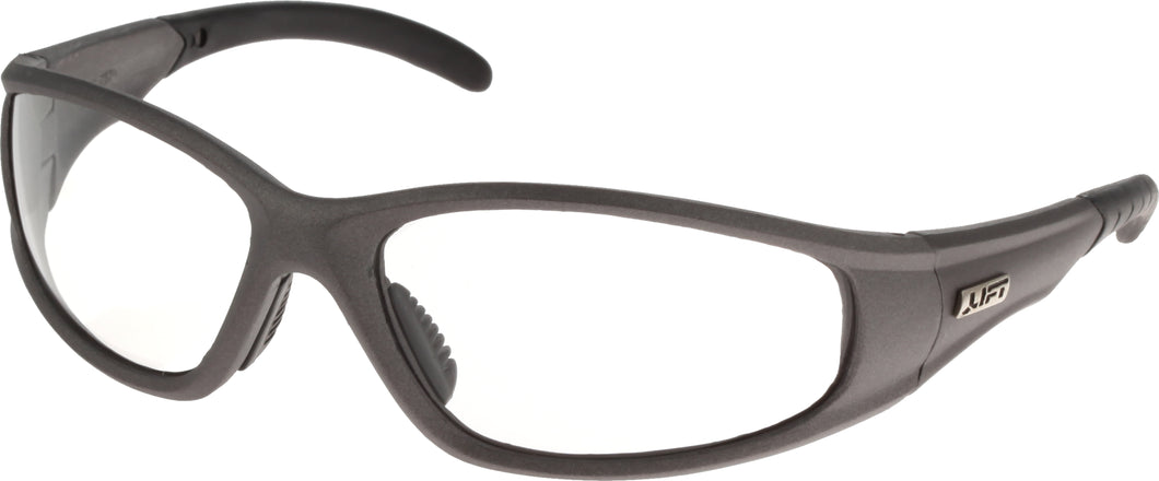 Lift Safety ESR-6C Strobe Protective Eyewear - Silver, Clear Lift Safety ESR-6C