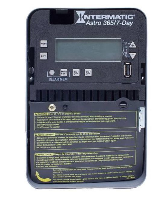 Intermatic ET2825C Electronic Control, 365/7-Day Astronomic Intermatic ET2825C