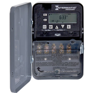 Intermatic ET8115C Time Switch, 7 Day, Astronomic, SPDT, NEMA 1, 30A Intermatic ET8115C