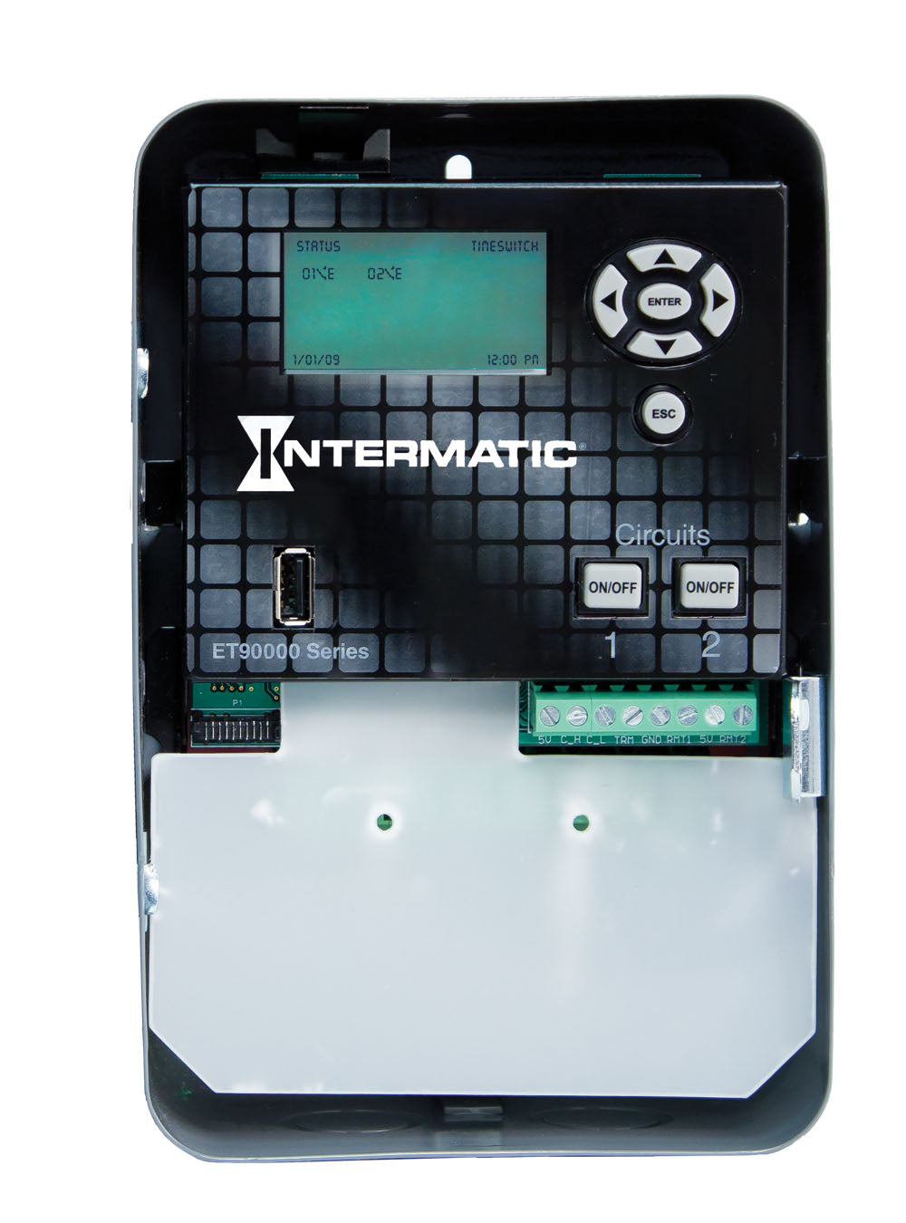 Intermatic ET90215C Astronomic Timer, 365-Day, 2-Circuit Intermatic ET90215C