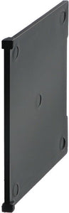 Arlington F102D Low Voltage Partition, Gray, Non-Metallic Arlington F102D