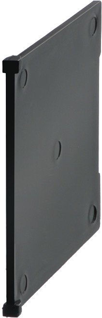 Arlington F102D Low Voltage Partition, Gray, Non-Metallic Arlington F102D