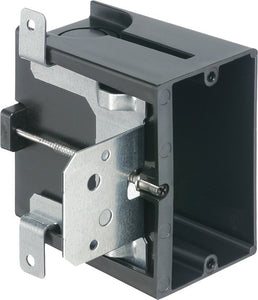 Arlington FA101 Switch/Outlet Box, 1-Gang, Adjustable Depth: 1/4" to 1-1/2" Arlington FA101