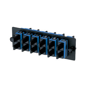 Panduit FAP6WBUDSCZ FAP w/6 SC Dupl Adapters (BU) Zirconia   Panduit FAP6WBUDSCZ