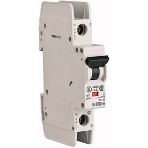 Eaton FAZ-C4/1-NA-SP 4A, 1P, 277/480VAC, 48VDC, 10 kAIC, C-Curve, UL489 Eaton FAZ-C4 / 1-NA-SP