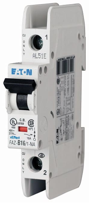 Eaton FAZ-D1.5/1-NA-SP ETN FAZ-D1.5/1-NA-SP UL 489 Industr Eaton FAZ-D1.5 / 1-NA-SP