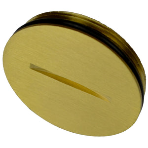 Allied Moulded FB-BRPLG Screw Plug and O-Ring, Brass Allied Moulded FB-BRPLG