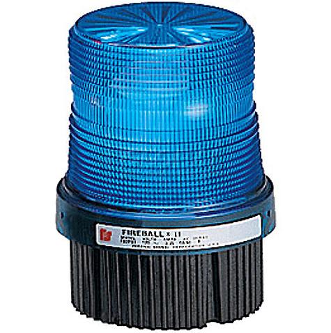 Federal Signal FB2PST-120B Beacon, Type: Strobe, Blue, Voltage: 120VAC, 4