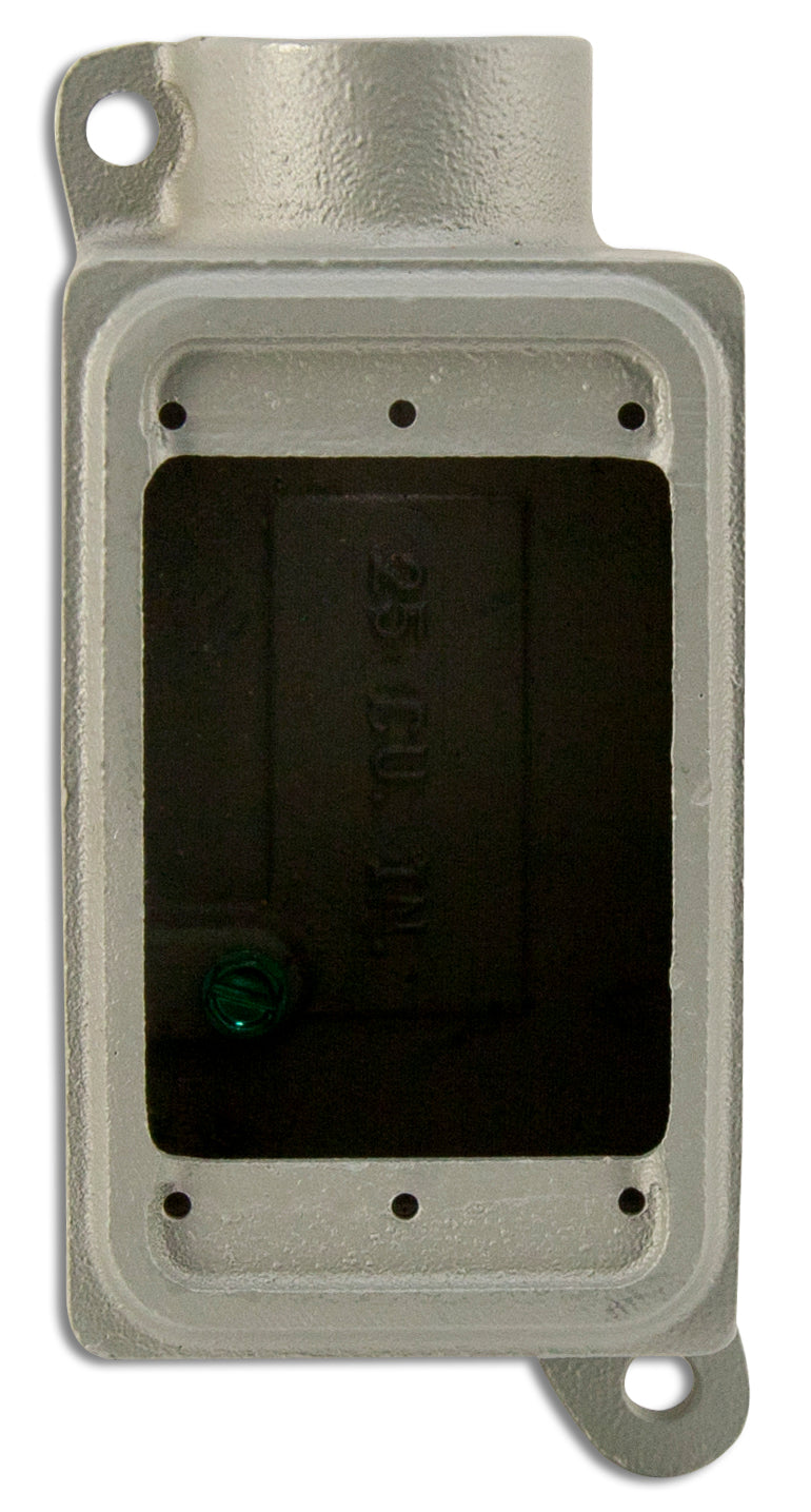 Appleton FD175LA FD Type Cast Box, 1-Gang, 3/4