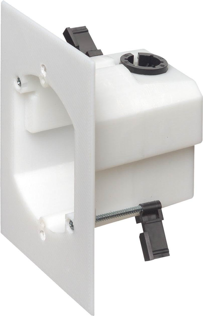 Arlington FD1RP Switch/Outlet Box, 1-Gang, Non-Metallic Arlington FD1RP