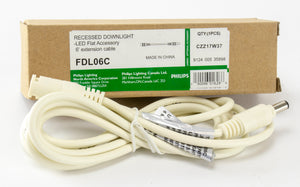 Philips - Light To Go FDL06C Extension Cable, 6 Ft Philips - Light To Go FDL06C
