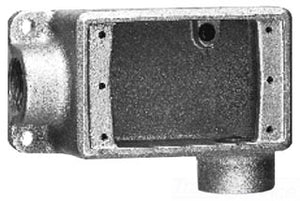 Cooper Crouse-Hinds FDL2 3/4 NPT 2-90 DEG CST IRON FD BX SGL GNG Cooper Crouse-Hinds FDL2