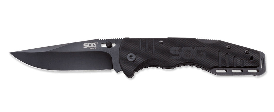 SOG Specialty Knives FF11CP Salute - Lockback Folding Knife SOG Specialty Knives FF11CP